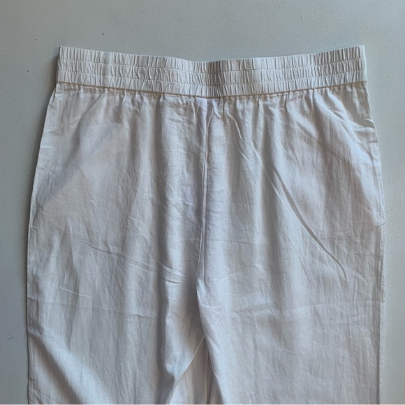 Andie Size XL Linen Blend Wide Leg Beach Pants - Coverup NWT - Picture 7 of 15